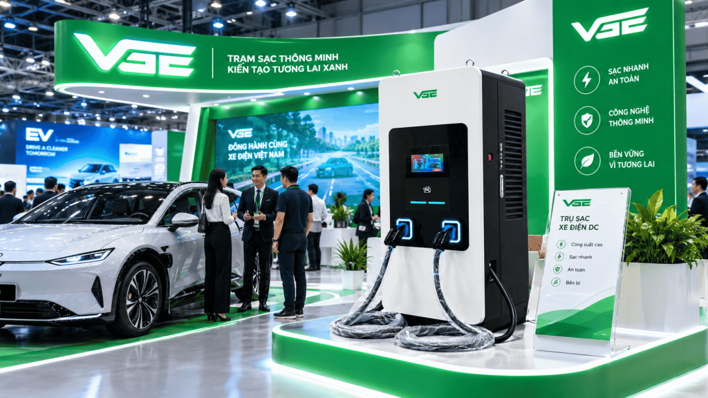 Triển Lãm Công Nghệ Sạc Ô Tô Điện 2025 – Bước Đột Phá Trong Hạ Tầng Năng Lượng Xanh Việt Nam