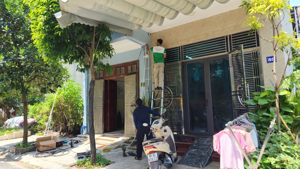 Lắp sạc AC 7KW 